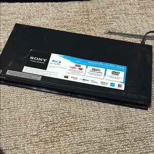 Sony Black Network Blu-ray Player